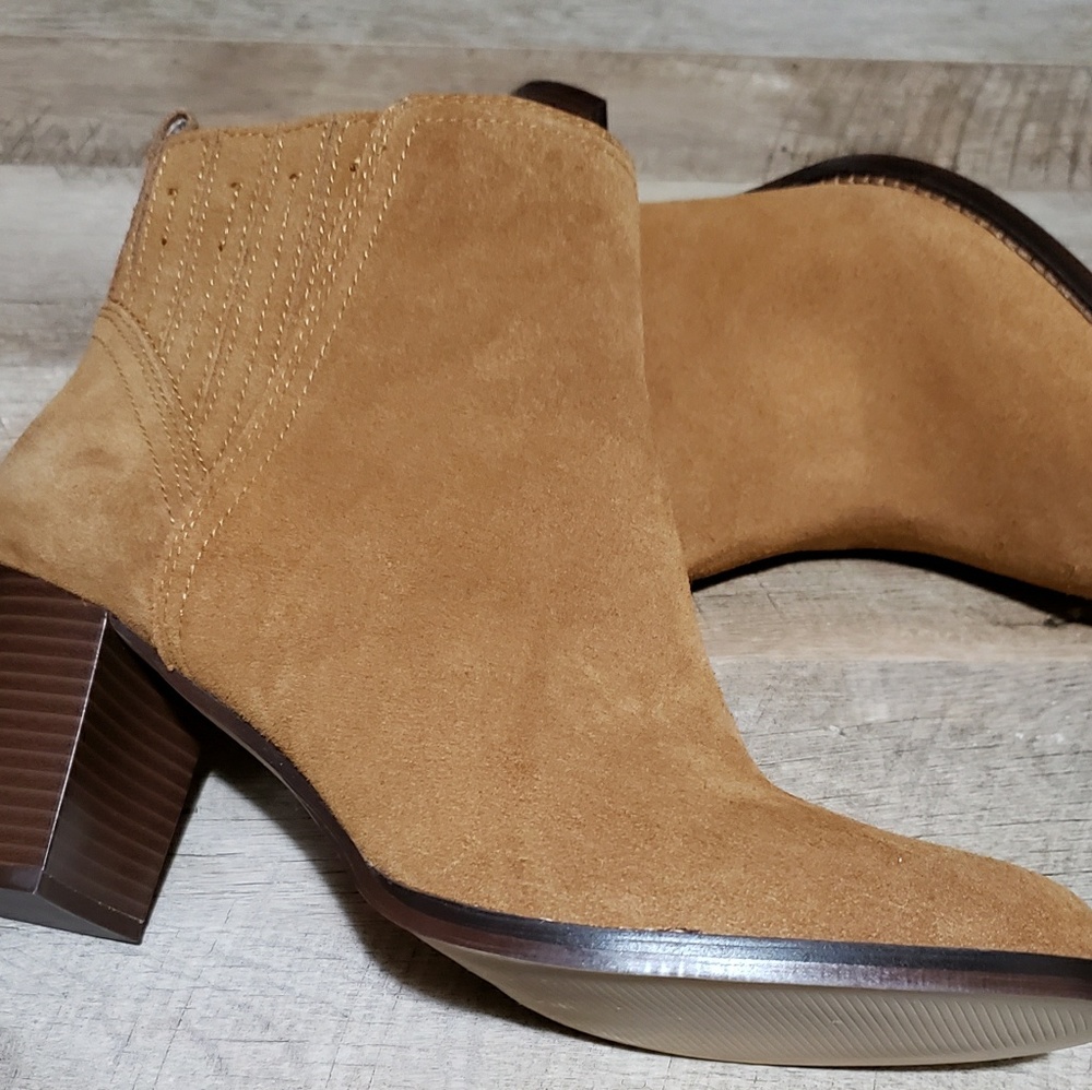 Gap | Chestnut Suede Ankle Boots